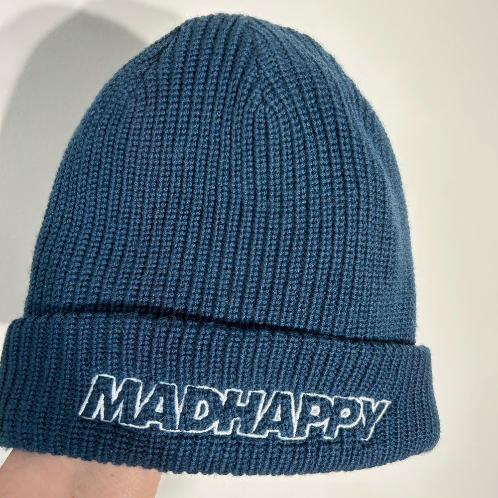 Madhappy Navy Knit Beanie